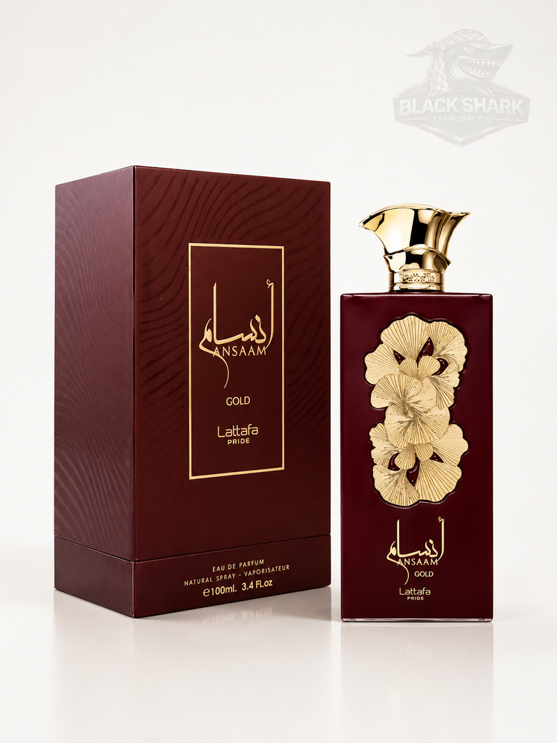 Perfume Unissex Lattafa Pride Ansaam Gold EDP 100 ml