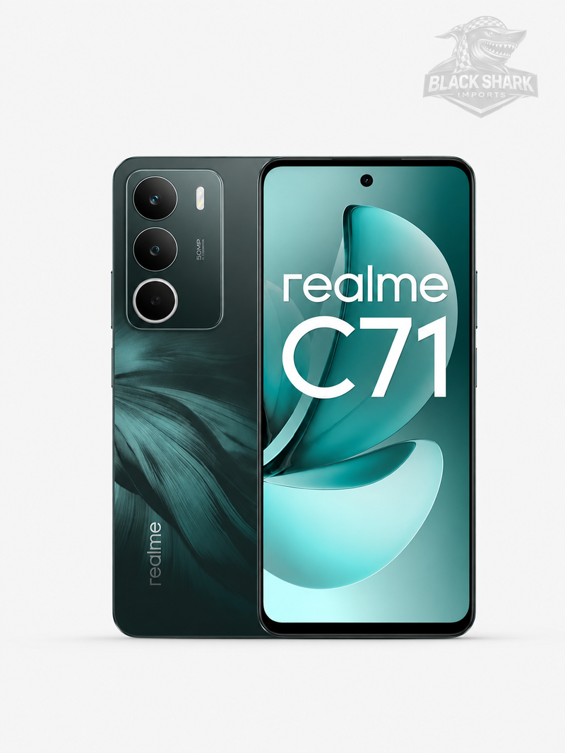 Celular realme C71 RMX5303 Dual SIM de 128GB 4GB RAM de 6.67" 50MP 5MP - Forest Owl (Anatel)